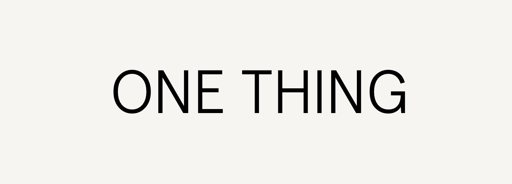 onething