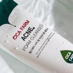 [Farmstay] Cica Farm Acne Foam Cleanser 180ml 4