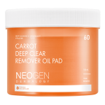 [NeoGen] DERMALOGY CARROT DEEP CLEAR OIL PAD 150ML (60 PADS) 1
