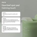 [Abib] Heartleaf spot pad Calming touch - 150ml. 80 pads 3