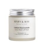 [Mary&May] Lemon Niacinamide Glow Wash Off Pack 125g 2