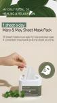 [Mary&May] CICA Houttuynia Tea Tree Calming Mask 30ea/400g 9