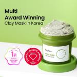 [Beplain] Mung Bean Pore Clay Mask 120ml 4