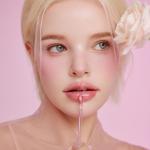 [Pinate] Glowing Bloom Lip Stain - 01 Icy Rose 3