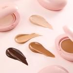[milktouch] All-day Skin Fit Milky Glow Cushion 15g #19C Rosy Ivory 5