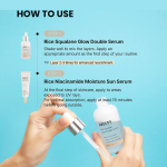 [Abelty] Rice Squalane Glow Double Serum 50ml 10
