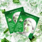 [Mary&May] Vegan Collagen Fresh Aloe Mask (30g x4) 9