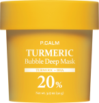 [P.CALM] TURMERIC Bubble Deep Mask 90g 8