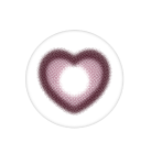 [cocoview] AXIAL FIXED Heart Ruri Pink 1month 0.00D 1ea/1Vial 2