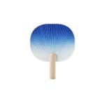 [PyunkangYul] Indigo Hanji Round Fan 1