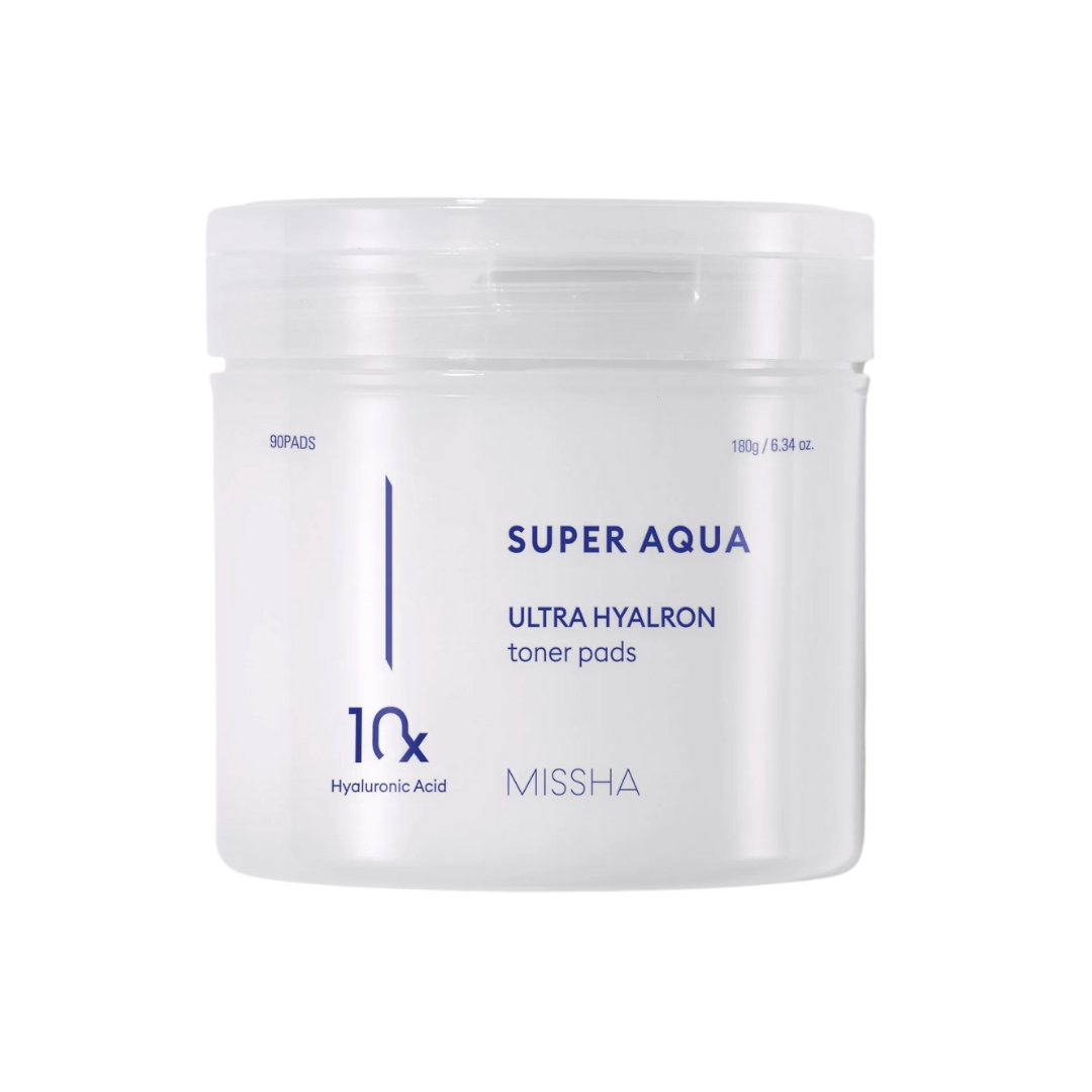 [MISSHA] Super Aqua Ultra Hyalron Toner Pads 180g/ 90pcs