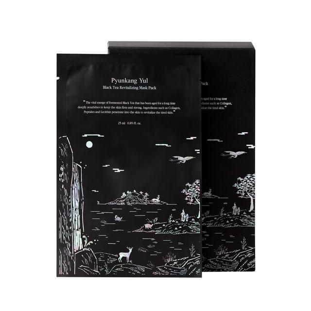 [PyunkangYul] Black Tea Revitalizing Mask Pack 25ml*10ea
