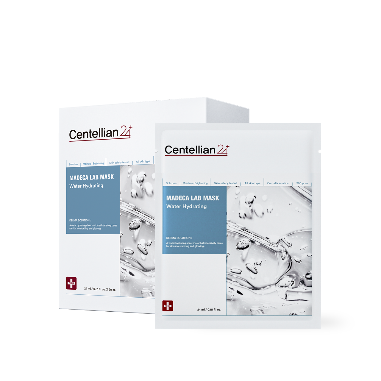 [Centellian24] Madeca Lab Mask Water Hydrating  25ml_20pcs