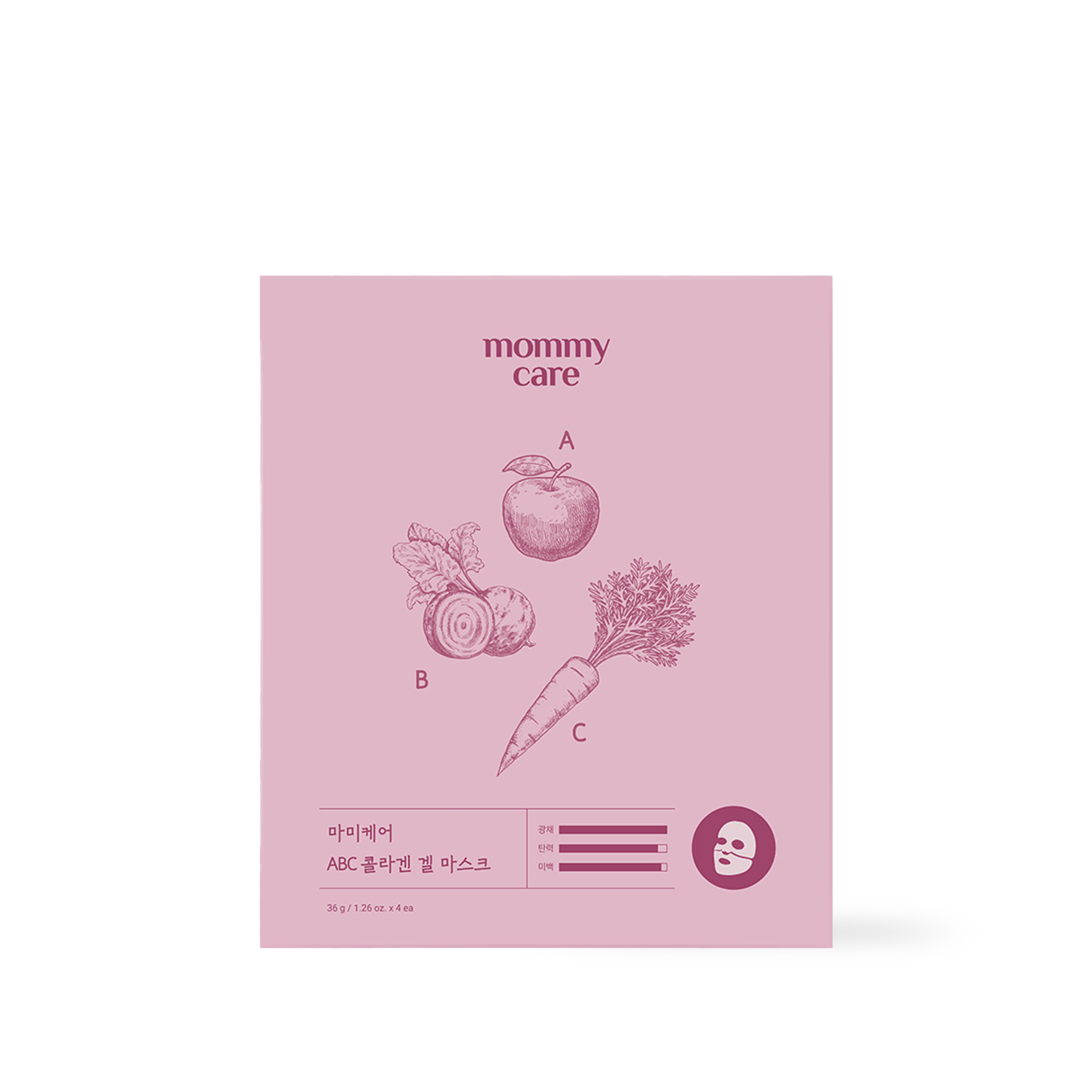 [mommycare] ABC Collagen Gel Mask 36g*4pcs