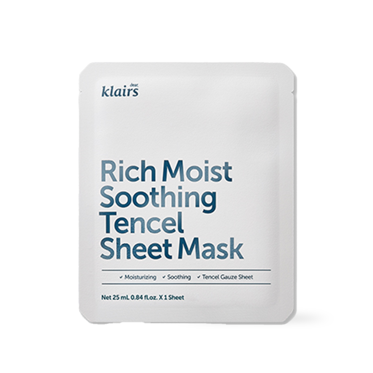[Dear Klairs] Rich Moist Soothing Tencel Sheet Mask 25ml x 10ea