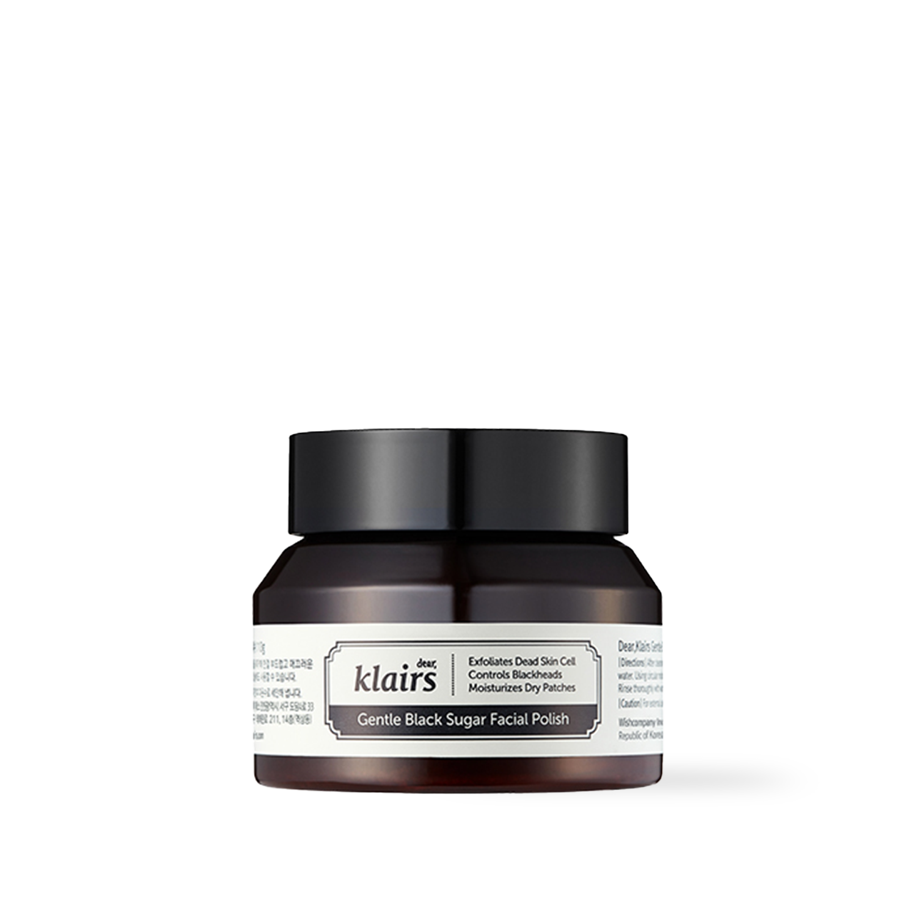 [Dear Klairs] Gentle Black Sugar Facial Polish 110g