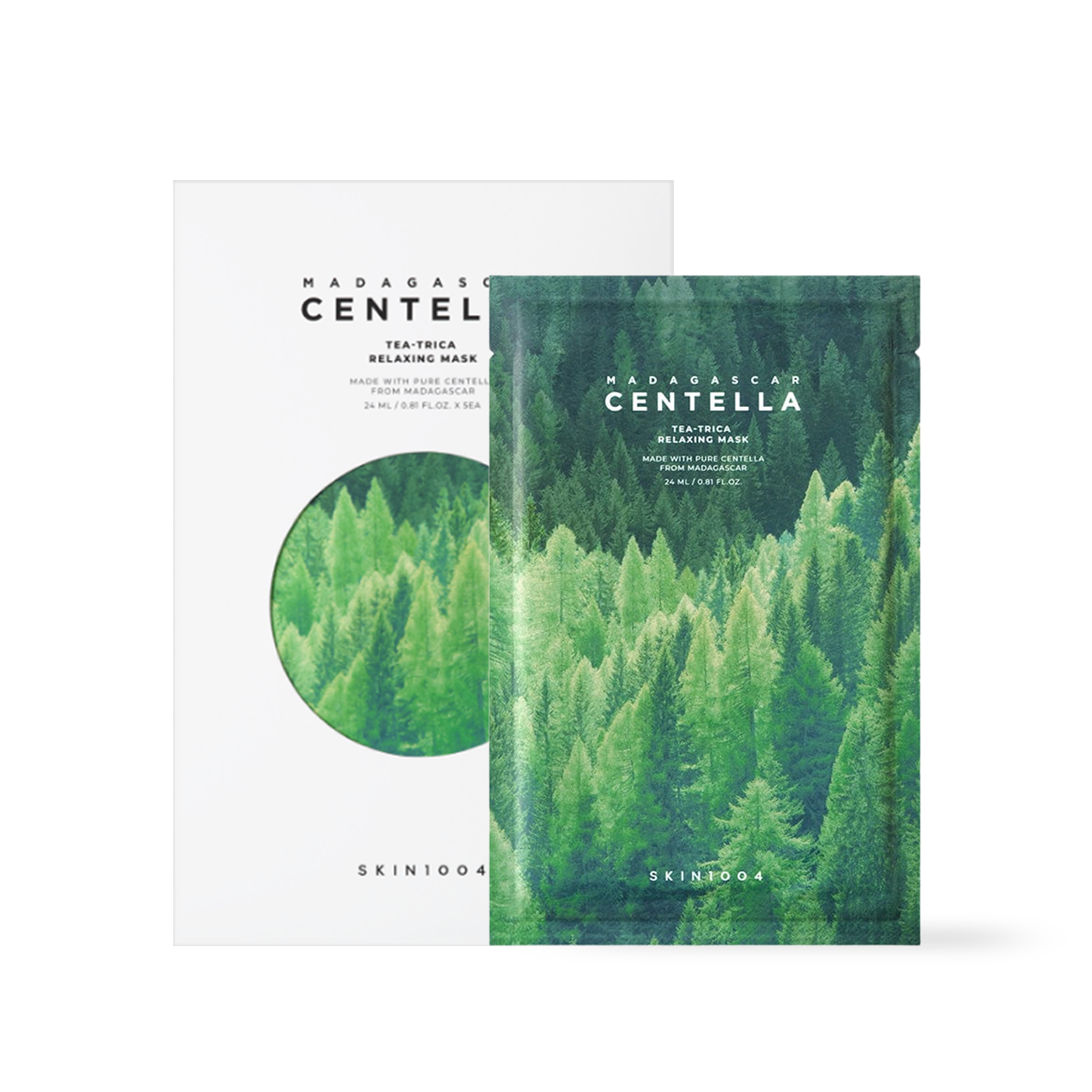 [Skin1004] Madagascar Centella Tea-Trica Relaxing Mask 5ea*24ml