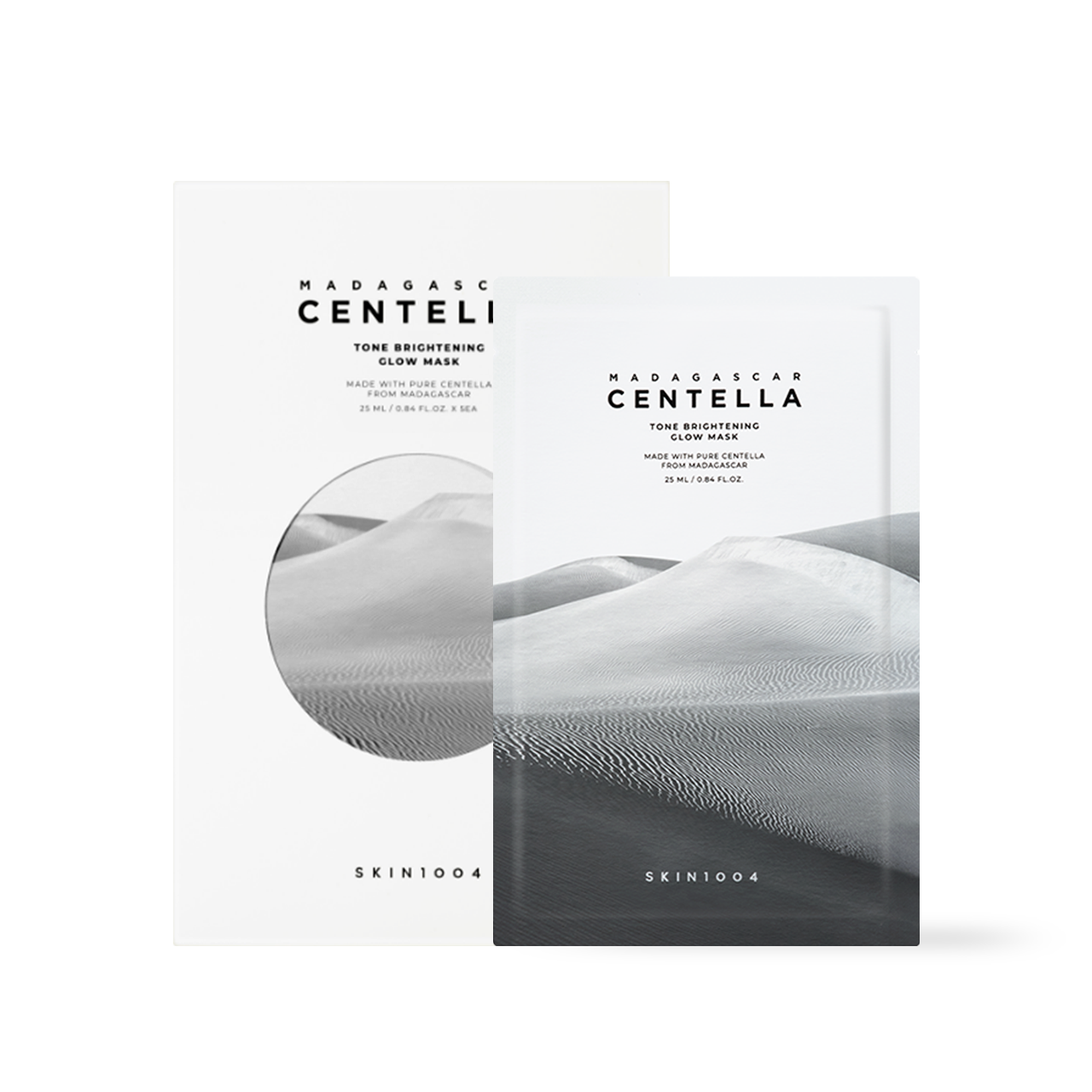 [Skin1004] Madagascar Centella Tone Brightening Glow Mask - 2 Size