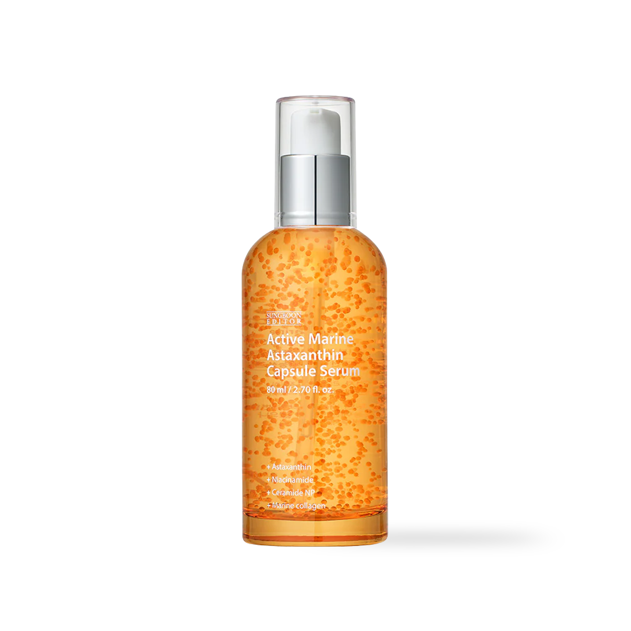 [SUNGBOON EDITOR] Active Marine Astaxanthin Capsule Serum 80ml