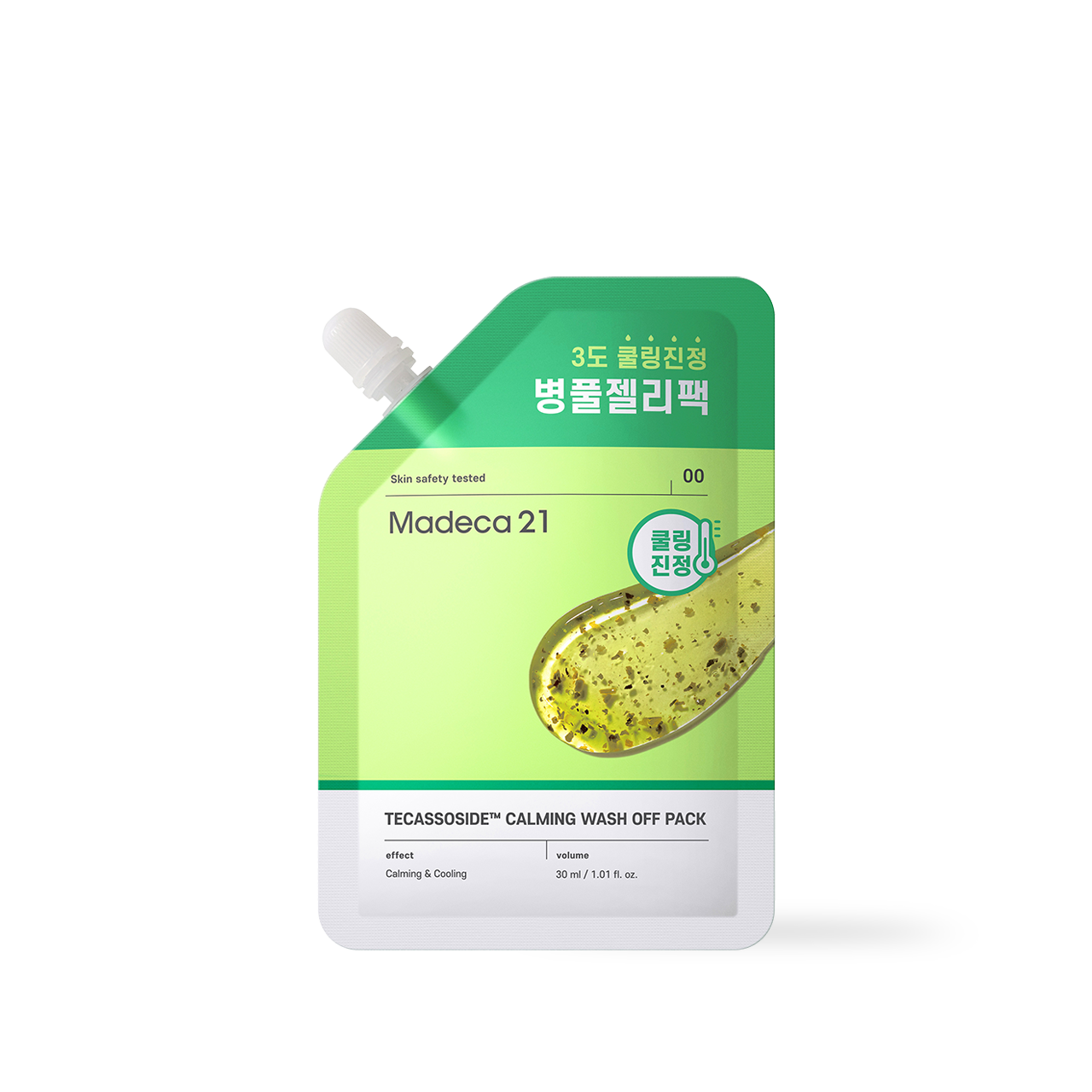 [Madeca21] Tecassoside Calming Wash Off Pack 30ml