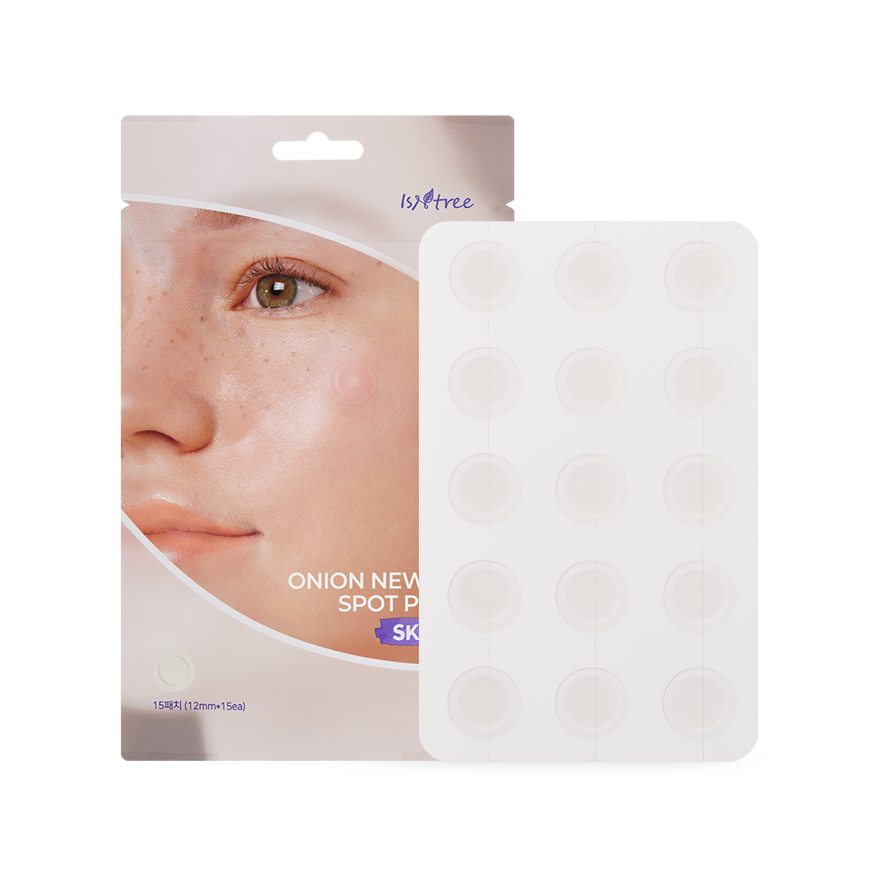 [Isntree] Onion Newpair Spot Patch Skin Fit 15patches