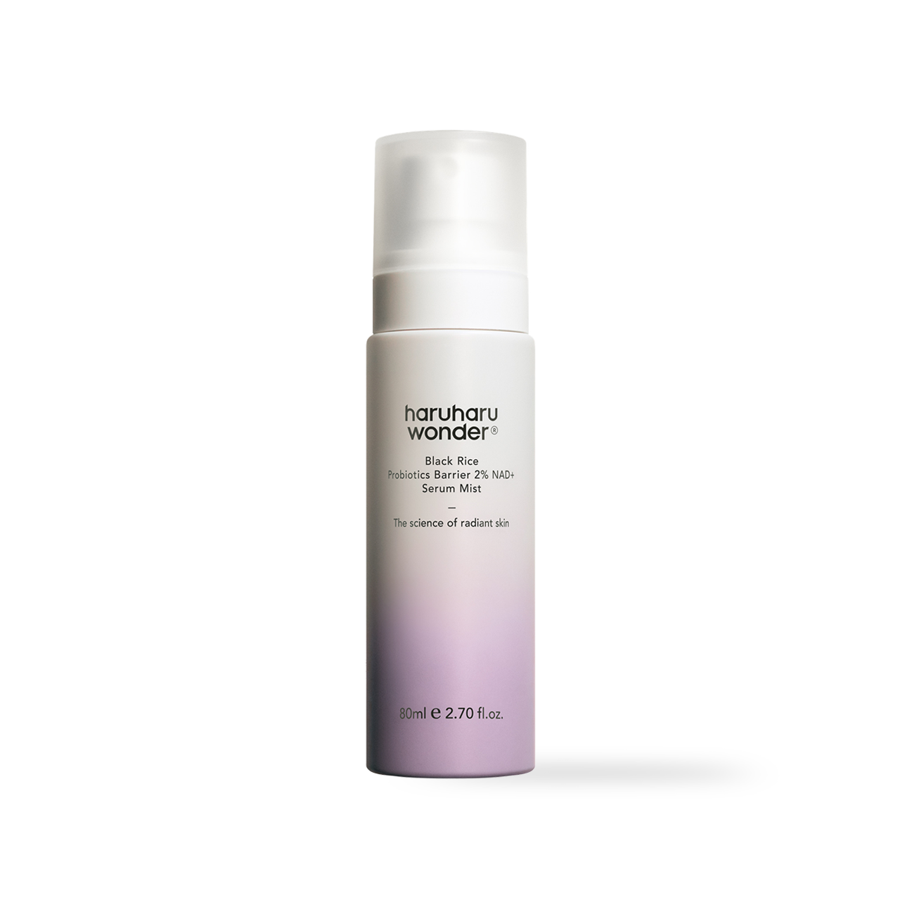[haruharuwonder] Black Rice Probiotics Barrier 2% NAD + Serum Mist 80ml