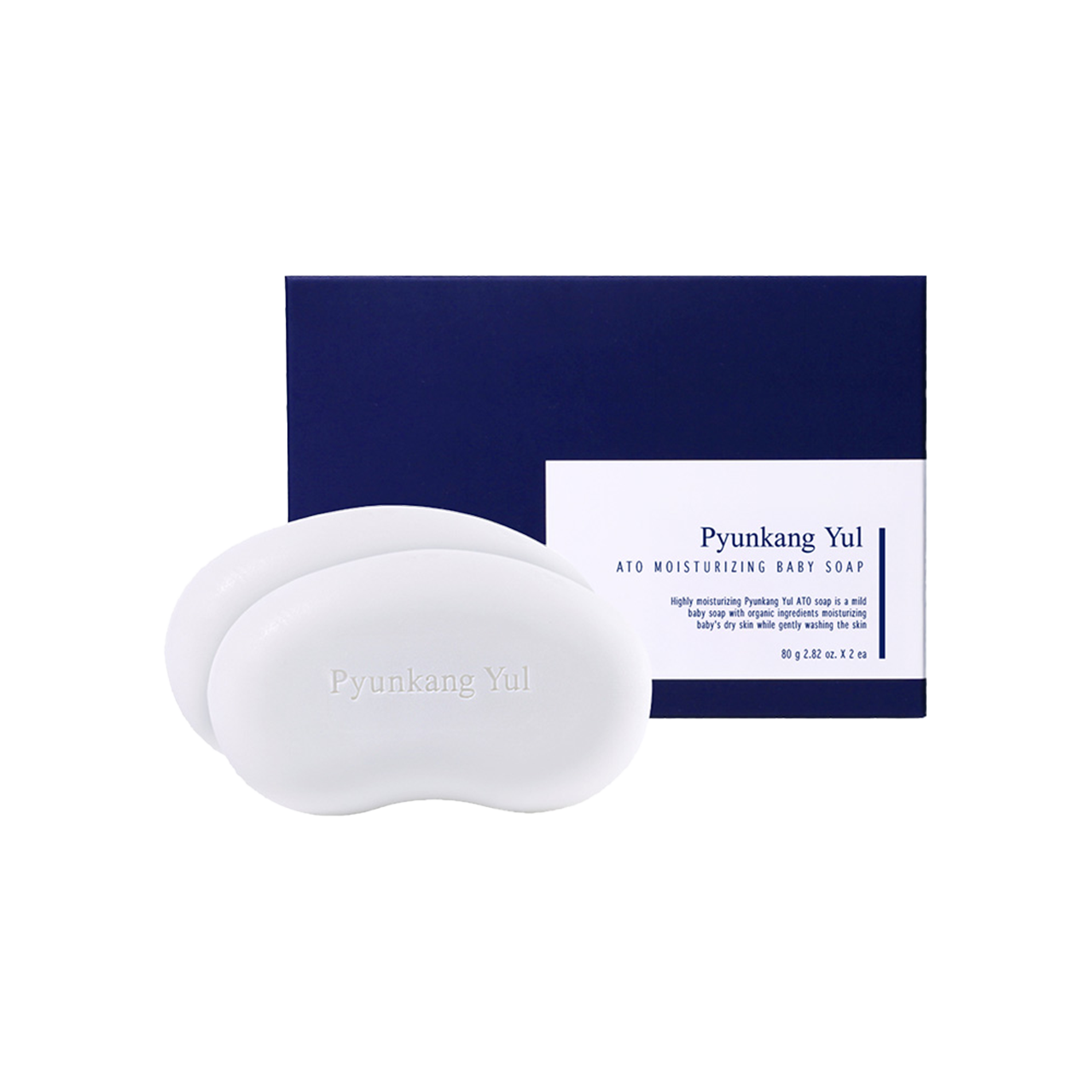 [PyunkangYul] ATO Moisturizing Baby Soap 80g*2