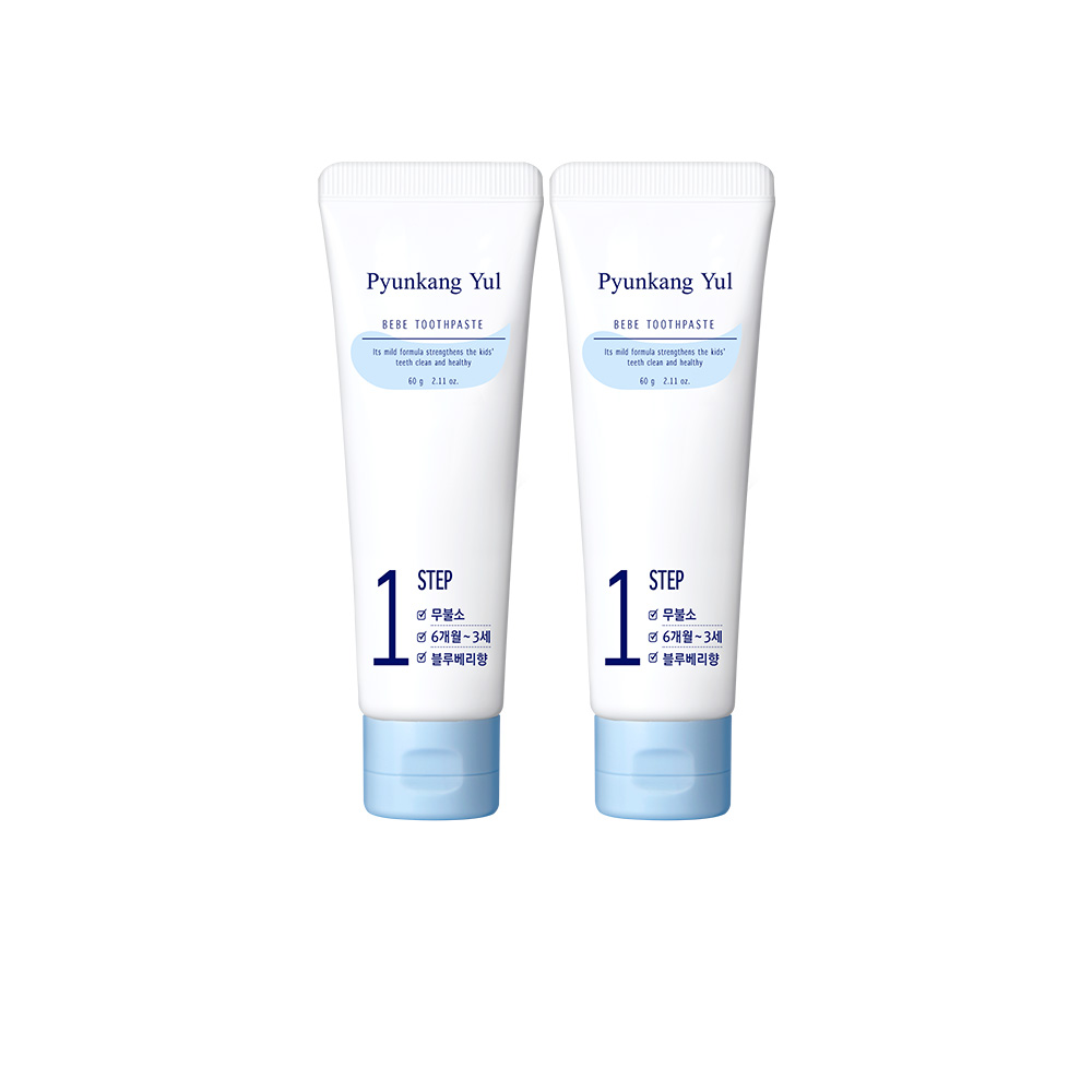 [PyunkangYul] Bebe Toothpaste (Blueberry) 60g*2