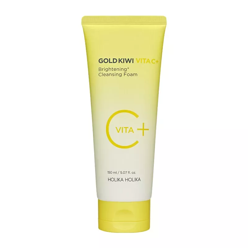 [HolikaHolika] Gold Kiwi Vita C Plus Brightening Cleansing Foam 150ml