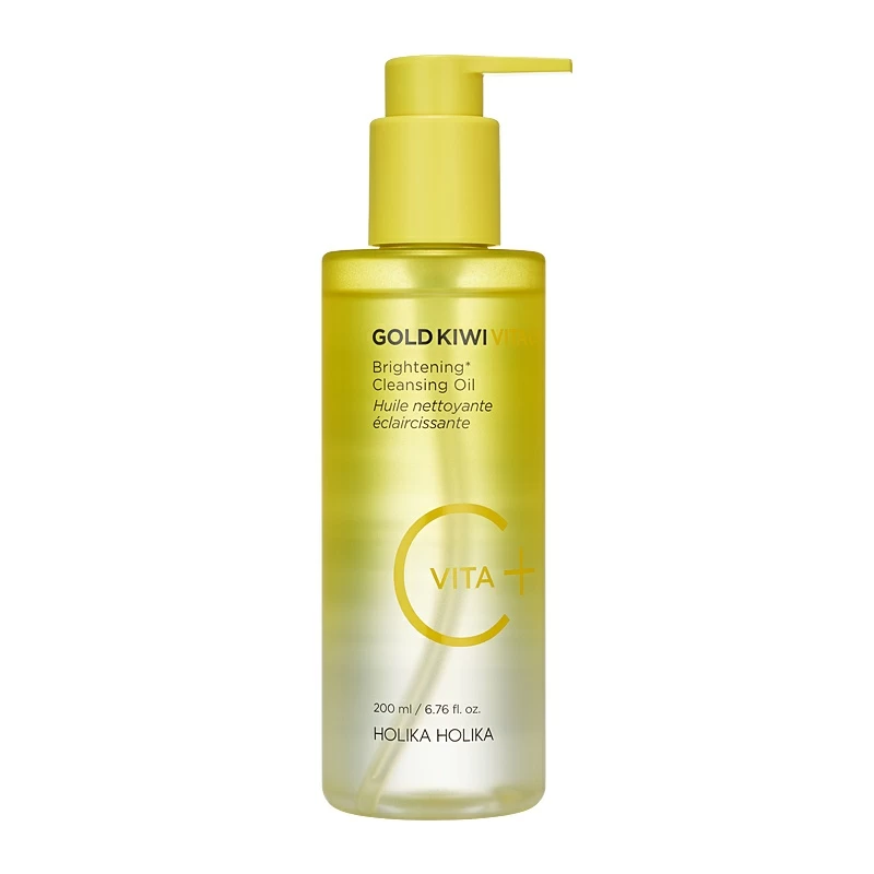 [HolikaHolika] Gold Kiwi Vita C Plus Brightening Cleansing Oil 200ml