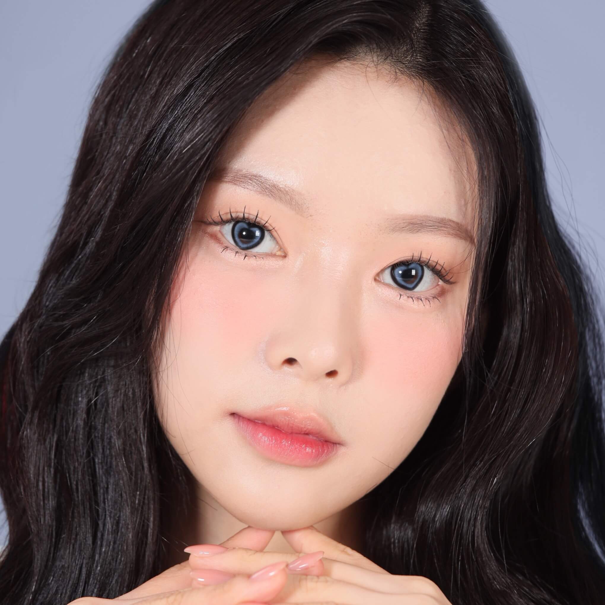 [cocoview] AXIAL FIXED Heart Ruri Blue 1month 0.00D 1ea/1Vial