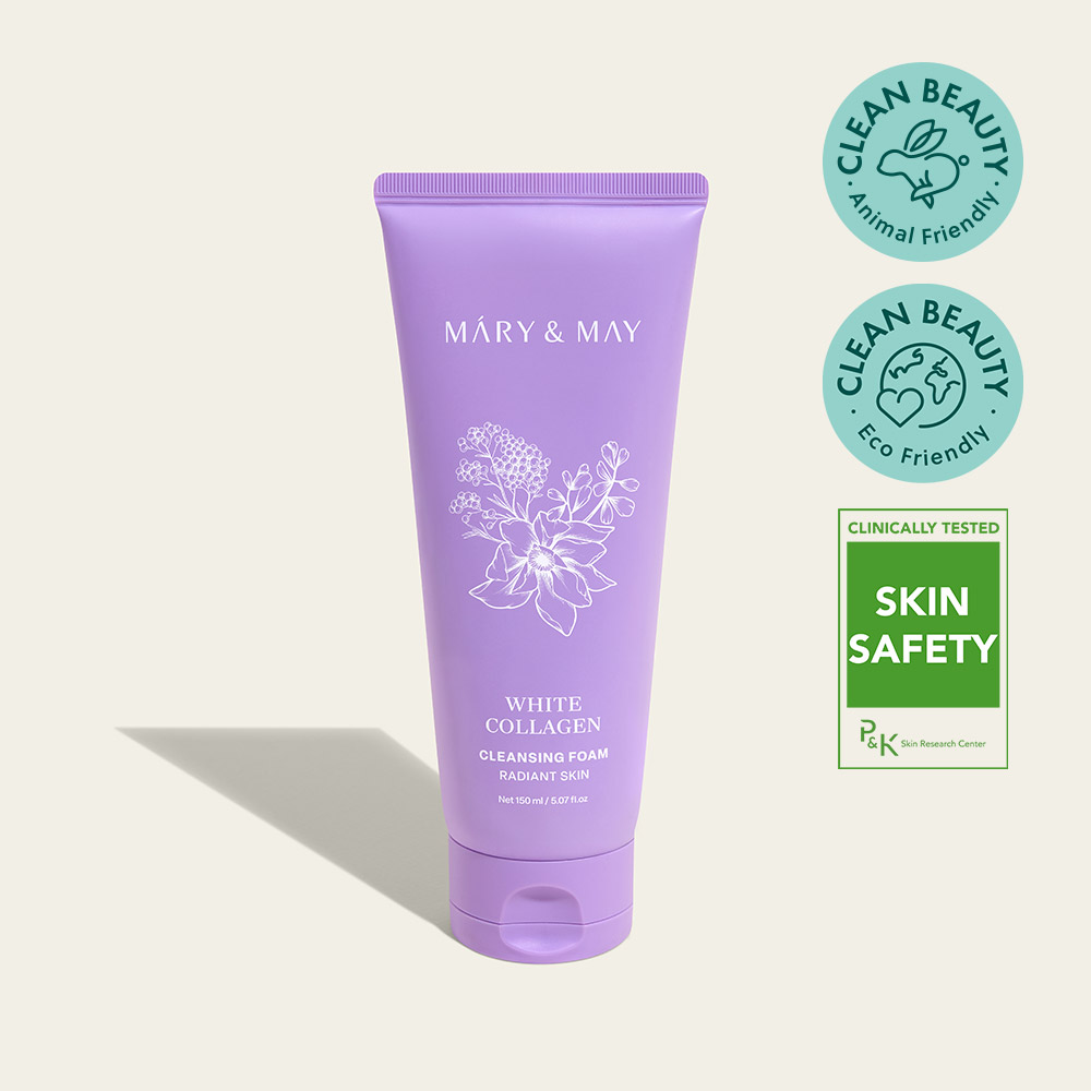 [Mary&May] White Collagen Cleansing Foam 150ml