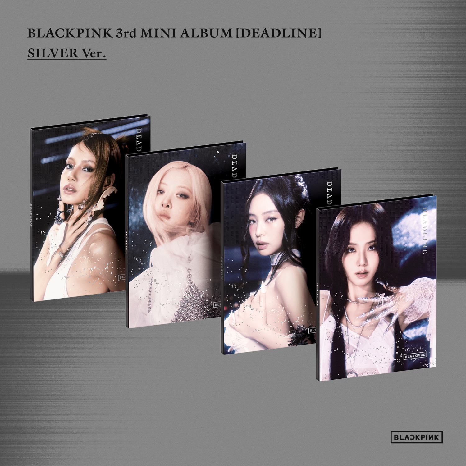 [BLACKPINK] BLACKPINK 3rd MINI ALBUM [DEADLINE] SILVER Ver. - JISOO ver.