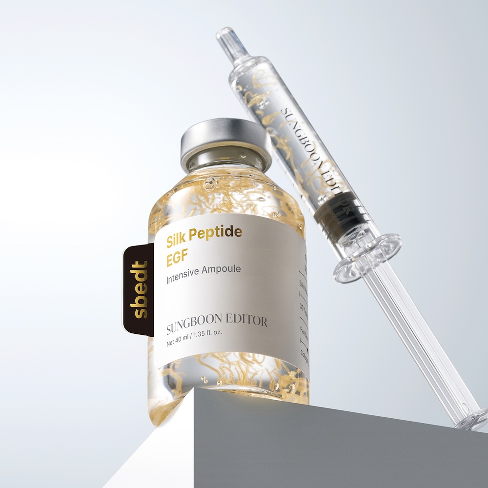[SUNGBOON EDITOR] Silk Peptide EGF Intensive Ampoule 40ml_FOC - 40ml