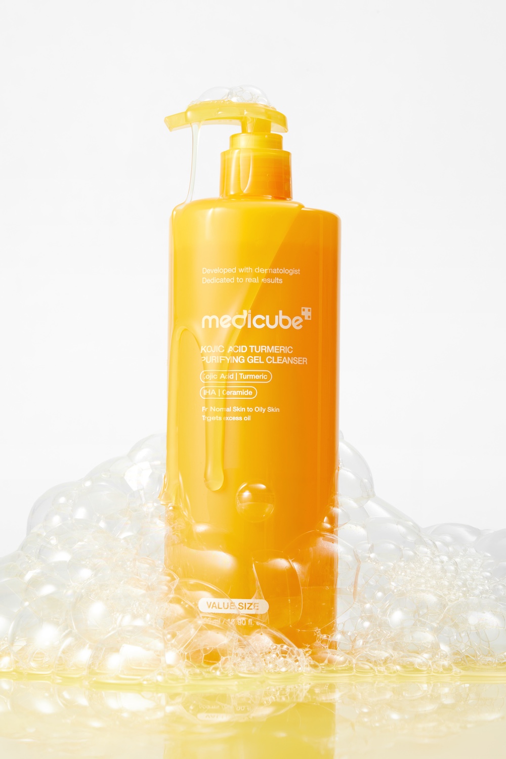 [Medicube] Kojic Acid Turmeric Gel to Foam Cleanser 500ml