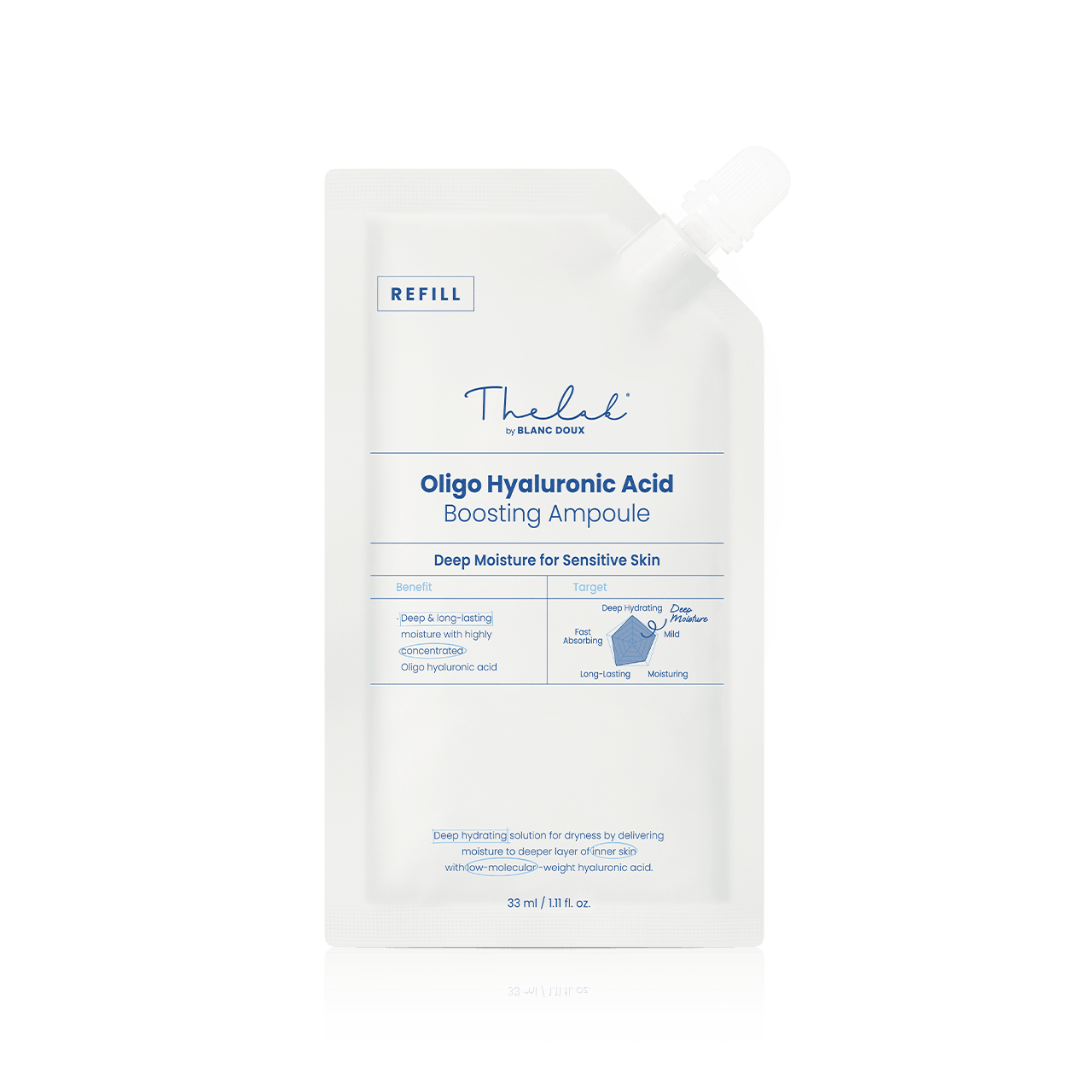 [THE LAB by BLANC DOUX] Oligo Hyaluronic Acid Boosting Ampoule 33ml REFILL