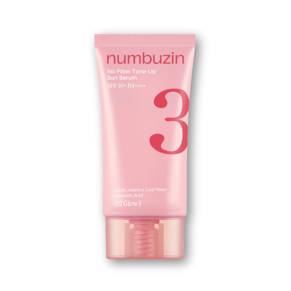 [Numbuzin] No Filter Tone-Up Sun Serum SPF50+ PA++++ 02 Glow 50ml