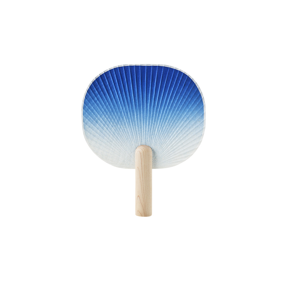 [PyunkangYul] Indigo Hanji Round Fan